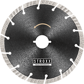 STROXX Diamanttrennscheibe dünn 180 mm für Sanierungsfräse BTF200