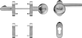 blaugelb RTWG 90°-Form/Knopf Klasse 4