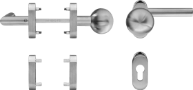 blaugelb RTWG 90°-Form/Knopf Feuerschutz