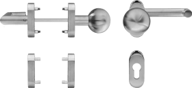 blaugelb RTWG U-90°-Form/Knopf Klasse 4