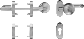 blaugelb RTWG U-90°-Form/Knopf gekröpft Klasse 4