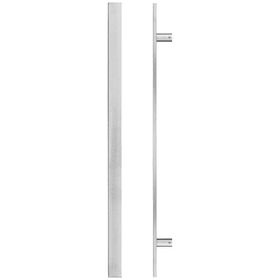 blaugelb Türgriff flach 40x10 mm gerade Stütze 90°