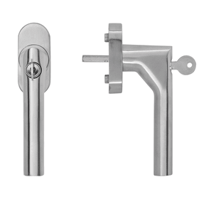 blaugelb Fenstergriff FGS 90°-Form abschließbar 100 Nm TBT