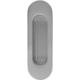 blaugelb Schiebetürmuschel außen, oval AL