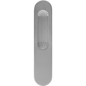 blaugelb Schiebetürmuschel außen, oval AL