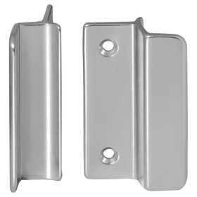 blaugelb Glasfalzgriff mit Steg