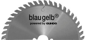 blaugelb HW-Sägeblatt 216x2,8/1,8x30 mm Z48W-negativ