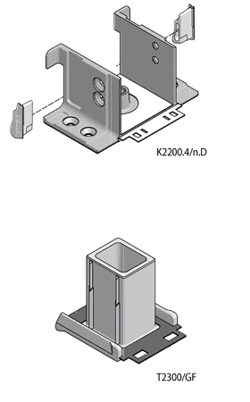 Grundmeier Falzwinkel Silber VEKA 70 mm