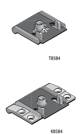 PFOSTENVERBINDUNG T 8584 SILBER SCHÜCO CT 70 8584/8598 +DICHTUNGSSET+SCHRAUBEN