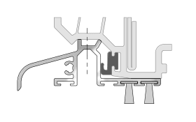 WETTERSCHENKEL WSA 5760/195/10 BD10/BD10 VEKA ALPHALINE (VE=25 ST.)