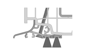 Grundmeier Wetterschenkelprofil WSA88871EV1/BD10BD10