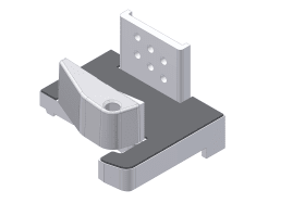 SCHWELLENHALT.COMBIM.FALZ-U.SCHW.DICHT Z. GEAL. 8000/RAHM.8010 LI.GR.SH65-8010G