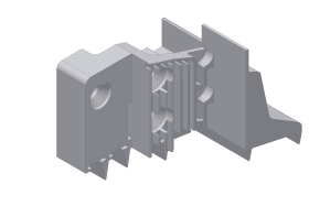 STULP-ENDKAPPE ZU SCHWELLENSYSTEM COMBI PASS. ZU KÖMMERLING STK56-6307G LINKS