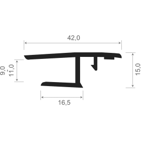 MENKE AUFNAHMEPROFIL 261 WEISS 