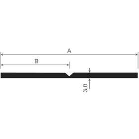 PVC-KLAPPWINKEL 413 160X80X3,0 MM WEISS 