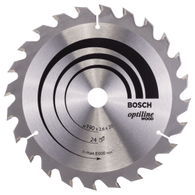 Bosch PRO Wood Kreissägeblatt, 190 x 2.6 x 20 mm