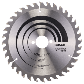 Bosch PRO Wood Kreissägeblatt, 190 x 2.6 x 30 mm