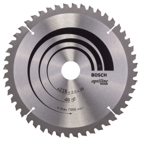 Bosch PRO Wood Kreissägeblatt, 216 x 2 x 30 mm