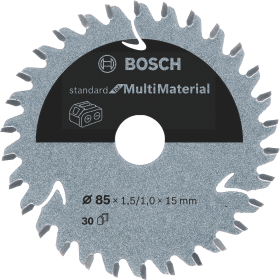 Bosch PRO Multi Material cordless Kreissägeblatt, 85 x 1,5 x 15 mm