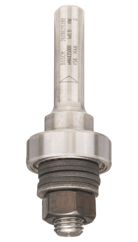 Bosch Schaft für Scheibenfräse mit Führungskugellager, 8 mm, D 22 mm, G 60,3 mm