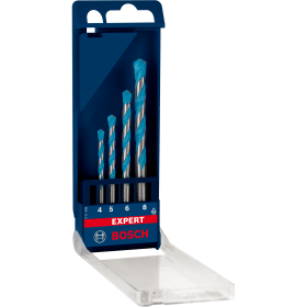 Bosch EXPERT MultiConstruction Robust Line CYL-9 Bohrer-Set, 4/5/6/8 mm, 4-tlg.