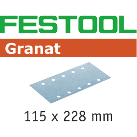 FESTOOL SCHLEIFSTREIFEN STF 115X228 P60 GR/50 115X228MM P60 498945