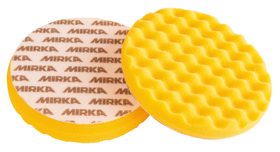 Mirka Schaumstoffpad Pro, 150 mm, gelb, gewaffelt