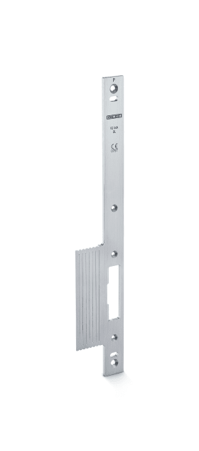 GEZE Lappenstulp IQ Lock,24x320x3,kantig,edelstahl,DL