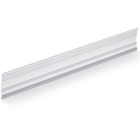 GEZE ZT-Abdeckprofil, Levolan 60/120, Aluminium,L 2850mm, naturton eloxiert