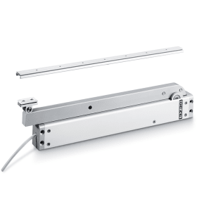 GEZE RWA-Klapphebelantrieb, K 600 G Syncro, Aluminium naturton eloxiert