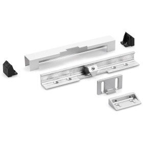 GEZE RWA-Zusatzverriegelung, RWA 100 E, f.Nebenschließk., DIN Links-Rechts, EV1 elox.