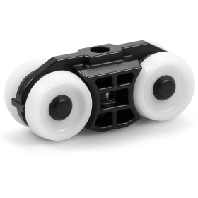 GEZE ZT-Doppelrollenwagen, Perlan 140 KS, Kunststoff korrosionsgeschützt