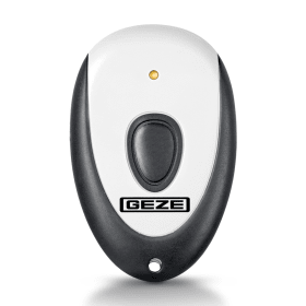 GEZE RWA-Funkhandsender, 1 Kanal, WTH-1, Kunststoff, schwarz lackiert