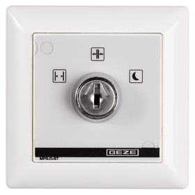 GEZE Programmschalter MPS-D-ST, UP,alpinweiß,Schlüssel