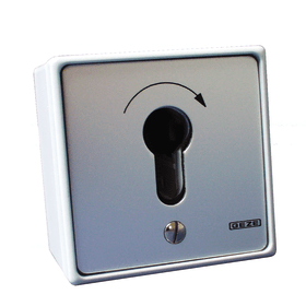 GEZE Schlüsseltaster SCT 221,UP,silberfarbig,"Pfeilrichtung"