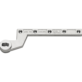 GEZE Türschiene DB,silberfarbig verzinkt, Flachkonus