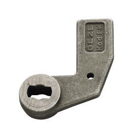 GEZE Türschiene FK,schwarz phosphatiert, Flachkonus