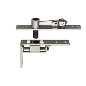 GEZE Zapfenband B,verstellbar,Pendeltür, silberfarbig,Ø Zapfen/Bolzen 65mm