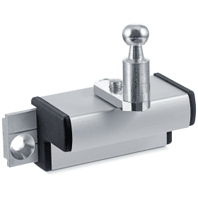 GEZE OL-Flügelbock, OL 90N, Euronut, Aluminium, dunkelbronze eloxiert