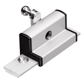 GEZE OL-Flügelbock, gleitend, OL 90N / OL 95, Aluminium, tiefschwarz lackiert