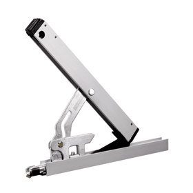 GEZE OL-Schere, mit Standard-Flügelbock, OL 90N, Aluminium,RAL 9016 FIXPACK