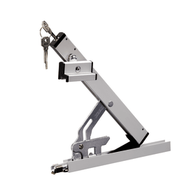 GEZE OL-Schere, abschließbar, OL 90N, Aluminium naturton eloxiert