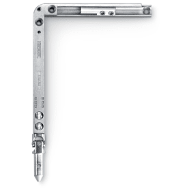 GEZE OL-Eckwinkelgetriebe, FZ 90, ohne Kurbelstange, DIN Rechts, schwarz