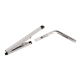 GEZE OL-Handhebel, mit biegbarer Eckumlenkung, OL 90N / OL 95, naturton eloxiert