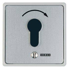 GEZE Schlüsseltaster SCT 221,UP,silberfarbig,"Pfeilrichtung"