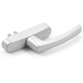 GEZE FT-Surface-mounted window gear, F 1030, DIN left-right, silver coloured