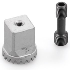 GEZE Achsoberteil TS500/TS550,mit Vierkant,10mm,DR verzinkt