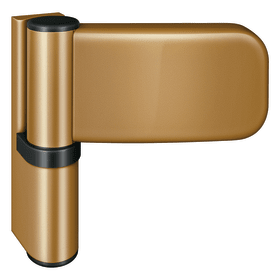 Simonswerk K 3135 3D, RAL 1036 Perlgold, Klarl. (SW 155), DIN rechts und links