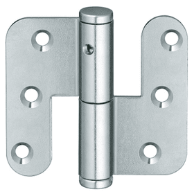 Simonswerk Aufschraubband QR 70, vernickelt (SW 015), DIN links