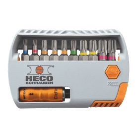 Heco Bits Bit-Selector Heco Drive 11-tlg.